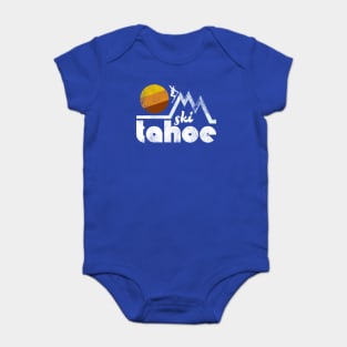 Retro Ski Tahoe Baby Bodysuit